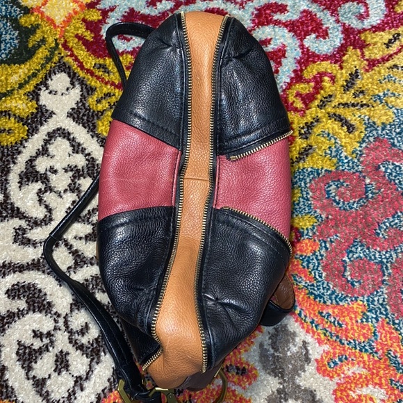 Oryany Lian Color Block Zip Satchel Bag - Picture 5 of 10